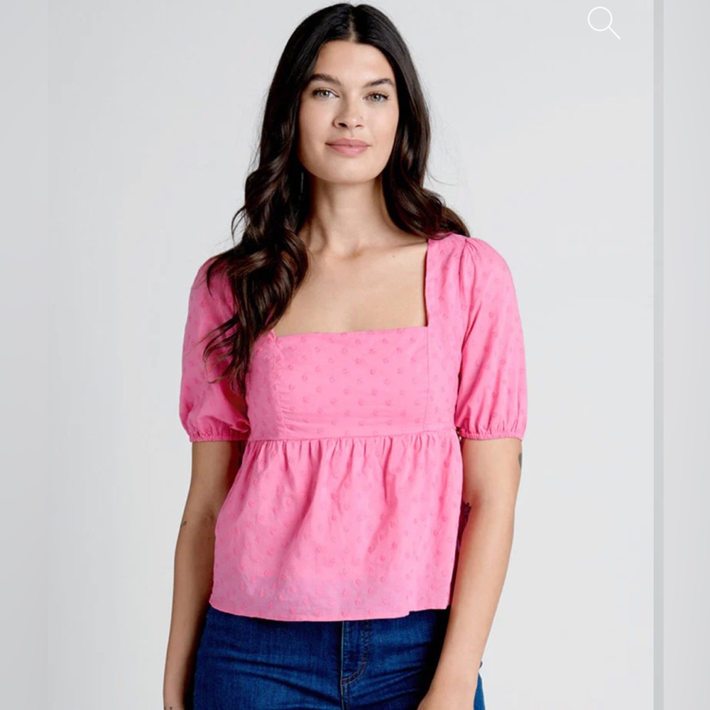 MODCLOTH Farming Daisies Babydoll Top Women’s Size 1X New With Tags